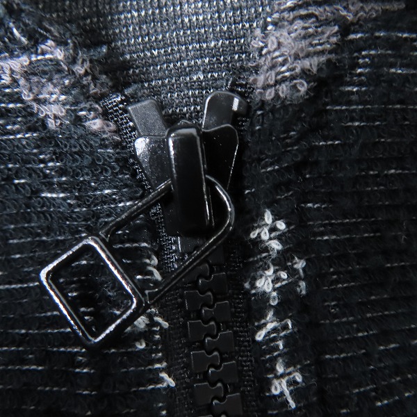 実際に弊社で買取させて頂いたRoen/ロエン 総柄/スカル 猫耳 ジップアップパーカー/パンツ/セットアップ 48/32の画像 6枚目