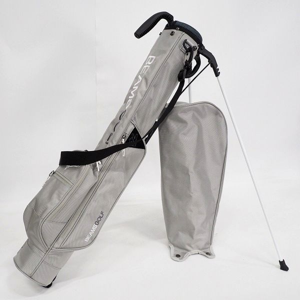 実際に弊社で買取させて頂いたBEAMS GOLF/ビームスゴルフ スタンド式 2分割クラブケース ショルダー付き グレー系