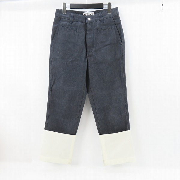 実際に弊社で買取させて頂いたLOEWE/ロエベ アナグラム コットンデニム D2292110UN/36