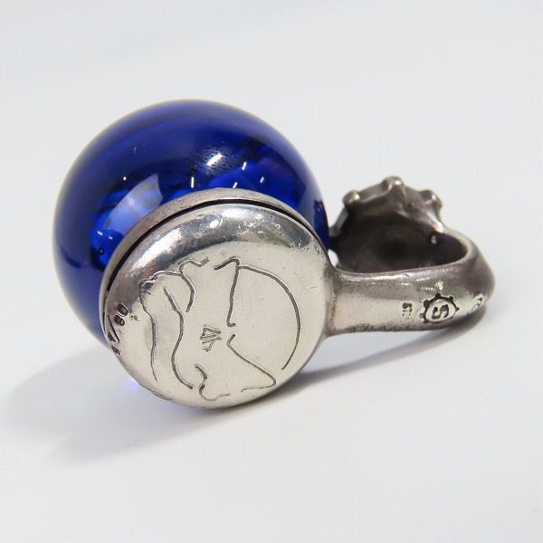 実際に弊社で買取させて頂いた【ギャラ付き】STARLINGEAR/スターリンギア 45個限定 シリアル入り バレットトゥースリング マーブルペンダント の画像 2枚目