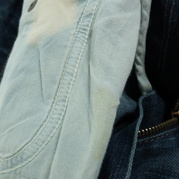 実際に弊社で買取させて頂いたDOLCE&GABBANA/ドルチェ&ガッバーナ クラッシュ加工 デニムパンツ G32VLD G8A12 /44の画像 6枚目