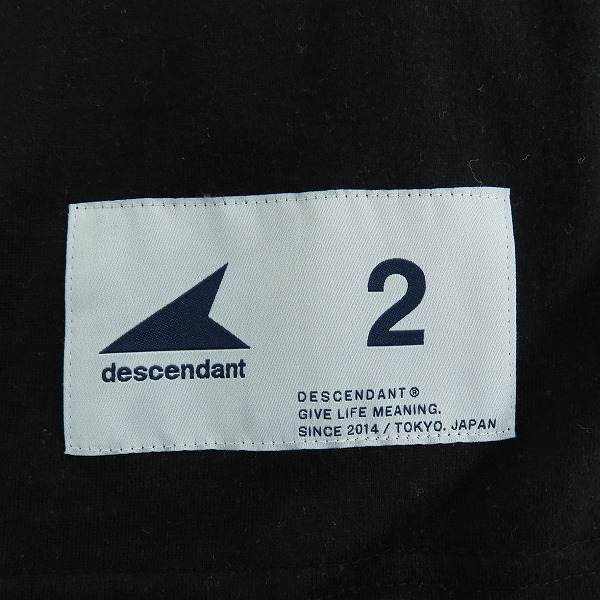 実際に弊社で買取させて頂いたDESCENDANT/ディセンダント UNDER CURRENT 長袖カットソー /2の画像 4枚目