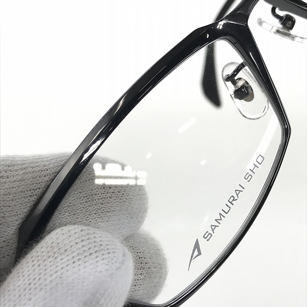 実際に弊社で買取させて頂いたSAMURAI SHO/サムライ翔 メガネ/メガネフレーム/アイウェア SS-J222 #3の画像 7枚目