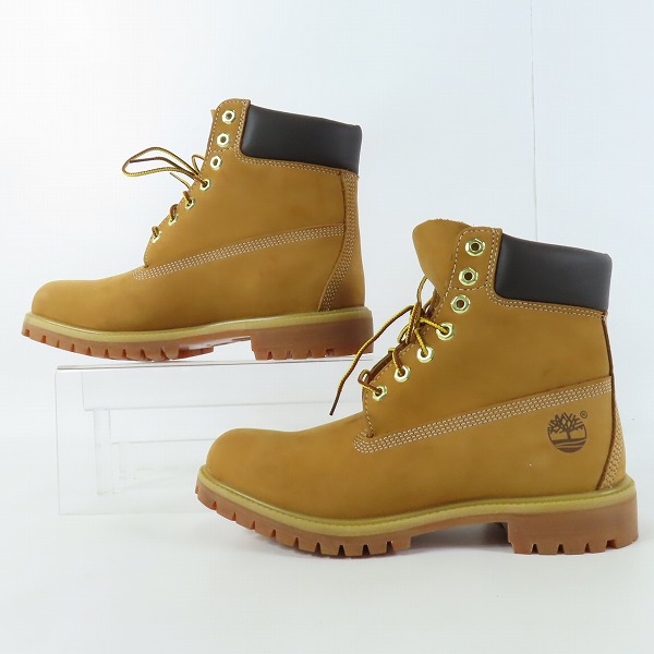 実際に弊社で買取させて頂いたTimberland/ティンバーランド 6インチ プレミアムブーツ 10061/9Wの画像 3枚目
