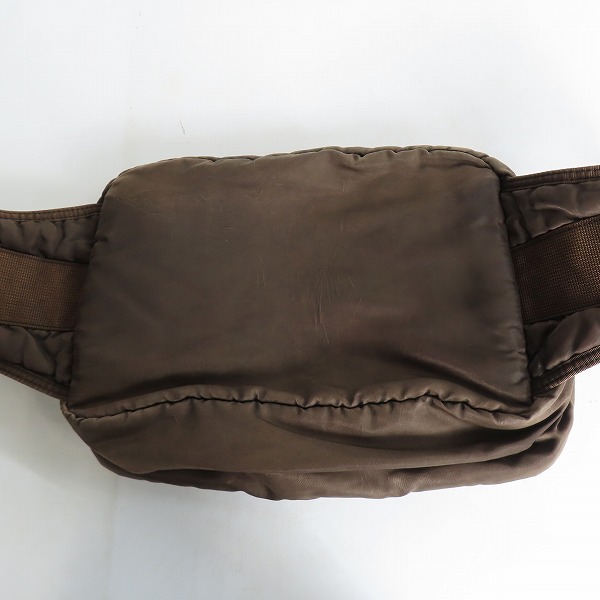 実際に弊社で買取させて頂いたPORTER Classic/ポータークラシック SUPER NYLON WAIST BAG スーパーナイロン ブラウン ウエストバッグの画像 1枚目