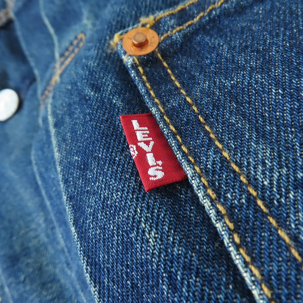 実際に弊社で買取させて頂いたLevi's PREMIUM/リーバイスプレミアム EDIFICE 別注 24SS Type 1 トラッカージャケット デニムジャケット A9516-0000/Sの画像 4枚目