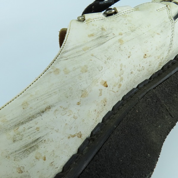 実際に弊社で買取させて頂いたGEORGE COX/ジョージコックス スタークリーパー 白×黒/13291/8の画像 6枚目