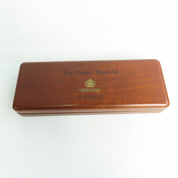 実際に弊社で買取させて頂いたPARKER/パーカー DuoFold ボールペン 専用木箱つきの画像 9枚目