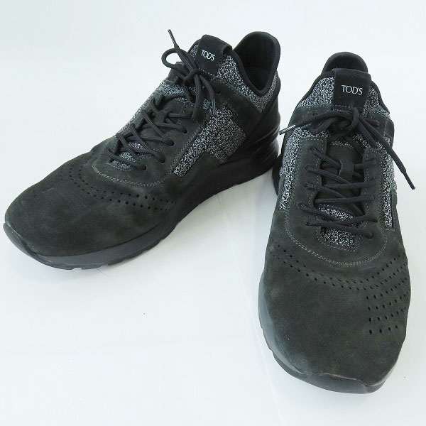 実際に弊社で買取させて頂いたTOD'S/トッズ スエード ネオプレン スニーカー サイズ10