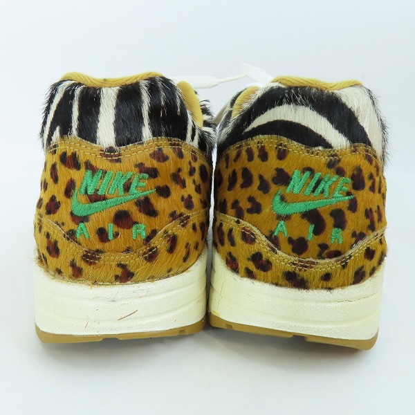 実際に弊社で買取させて頂いた【観賞用】NIKE×ATMOS/ナイキ×アトモス AIR MAX 1 SUPREME アニマルパック ハラコ/315763-761/28の画像 1枚目