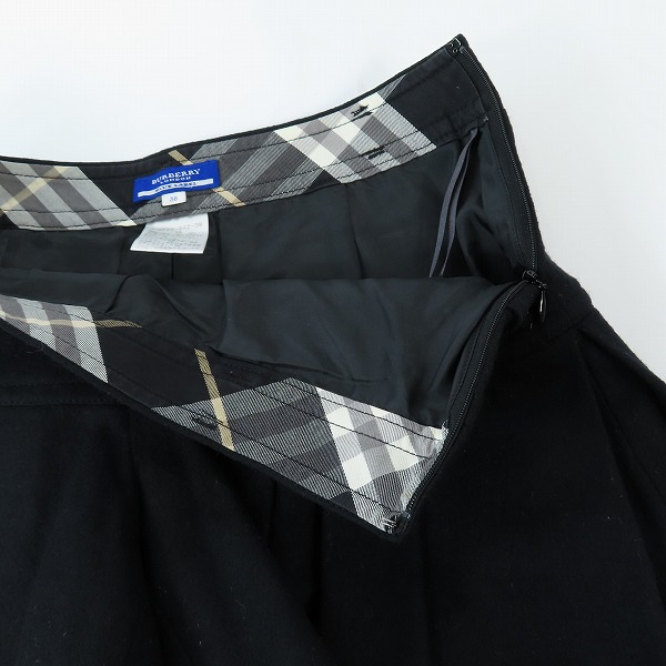実際に弊社で買取させて頂いたBURBERRY BLUE LABEL/バーバリーブルーレーベル  ウール キュロット FQF28-542-09/38の画像 2枚目
