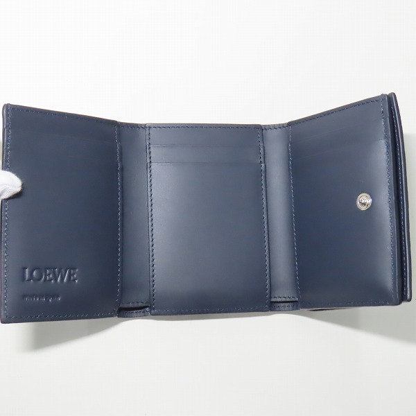 実際に弊社で買取させて頂いたLOEWE/ロエベ トライフォールド ウォレット/三つ折り財布 C660TR2X04の画像 3枚目