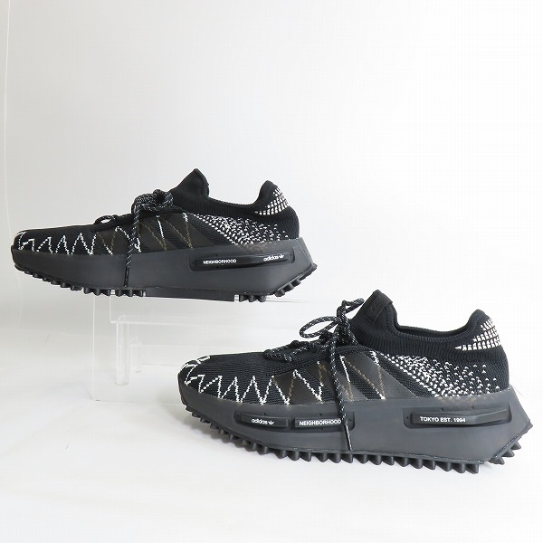 実際に弊社で買取させて頂いたNEIGHBORHOOD×adidas/ネイバーフッド×アディダス NMD_S1 N KNIT/エヌエムディー スニーカー ID4854/29の画像 3枚目
