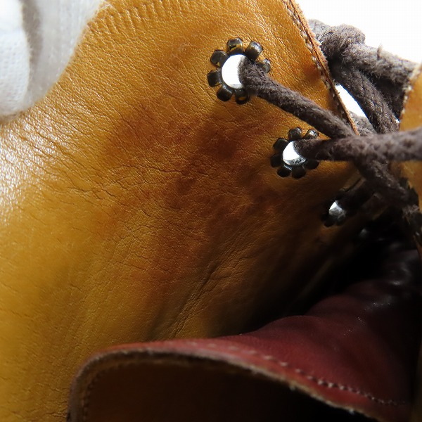実際に弊社で買取させて頂いたTrickers × Paul smith/トリッカーズ×ポールスミス メダリオン レースアップ カントリーブーツ M6178/7.5の画像 6枚目
