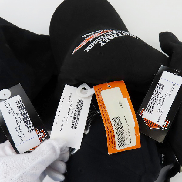 実際に弊社で買取させて頂いた【未使用】SPORTSMAN/スポーツマン HARLEY-DAVIDSON/ハーレーダビッドソン キャップ 4点セットの画像 5枚目