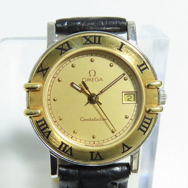 実際に弊社で買取させて頂いたOMEGA/オメガ Constellation/コンステレーション クォーツ/腕時計【動作未確認】