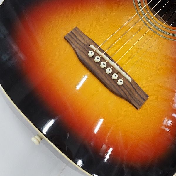 実際に弊社で買取させて頂いた★S.yairi /ヤイリ YM-17 VS ミニアコースティックギター/アコギ ギグトケース付 の画像 6枚目