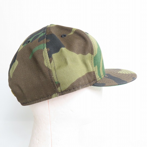 実際に弊社で買取させて頂いたNEW ERA×Timberland/ニューエラ×ティンバーランド 59FIFTY CAP カモフラ/迷彩 キャップ/帽子/8の画像 3枚目