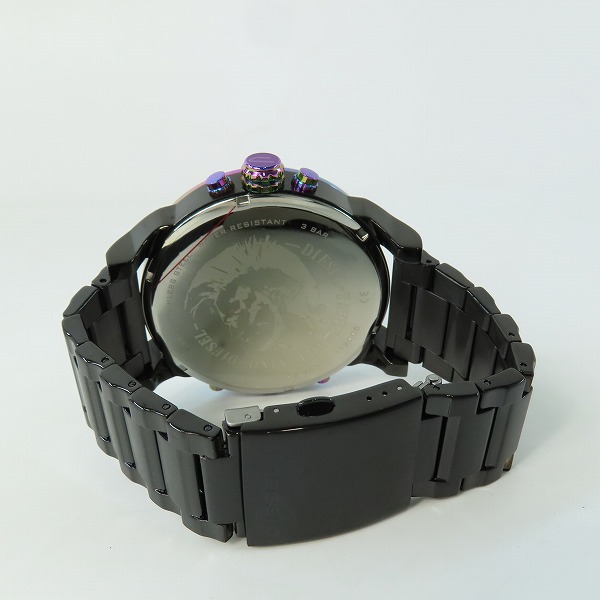 実際に弊社で買取させて頂いたDIESEL/ディーゼル Mr. Daddy 2.0 ミスターダディ 2.0 腕時計 アナログ クロノグラフ DZ-7436【動作未確認】の画像 2枚目