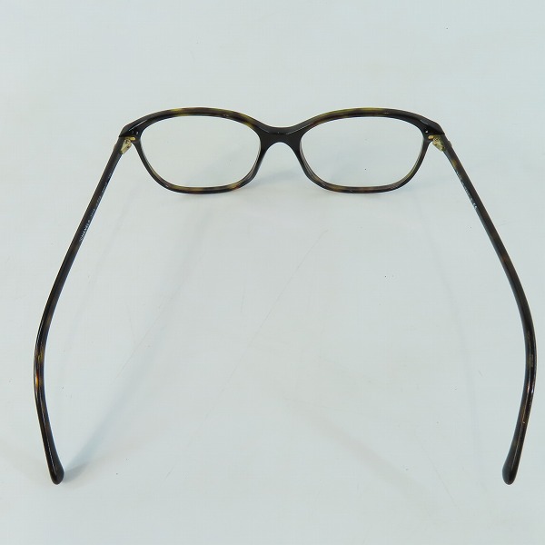 実際に弊社で買取させて頂いたCHANEL/シャネル ココマーク フルリム メガネフレーム/アイウェア 3219の画像 2枚目