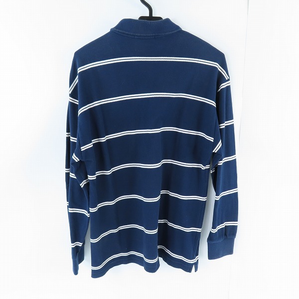 実際に弊社で買取させて頂いたFRED PERRY/フレッドペリー 長袖ボーダーポロシャツ/Sの画像 1枚目