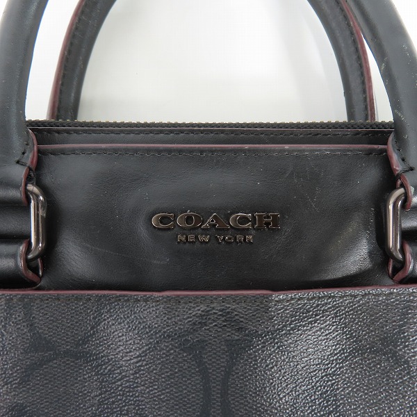 実際に弊社で買取させて頂いたCOACH/コーチ シグネチャー ビジネスバッグ/ブリーフケースの画像 3枚目
