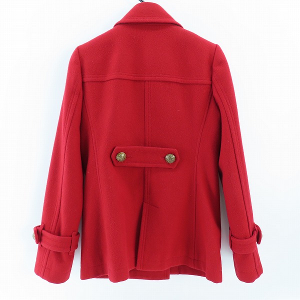 実際に弊社で買取させて頂いたBURBERRY BLUE LABEL/バーバリーブルーレーベル 裏地チェック ウールコート E1B06-491-15/38の画像 1枚目