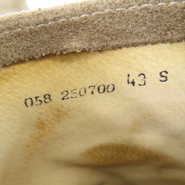 実際に弊社で買取させて頂いたCEBO/セボ ペコスブーツ/エンジニアブーツ スエード 250700/43の画像 5枚目