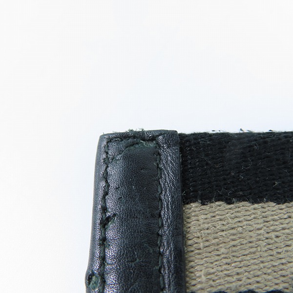 実際に弊社で買取させて頂いたBVLGARI/ブルガリ キャンバスベルト シルバーバックル 44/110の画像 6枚目