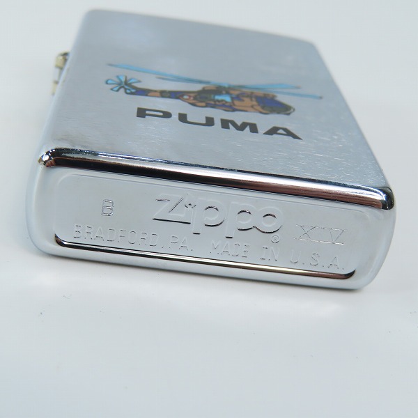 実際に弊社で買取させて頂いたZIPPO/ジッポー PUMA ヘリコプター 35/60 98年製の画像 3枚目