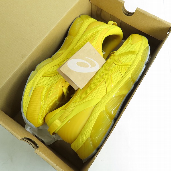 実際に弊社で買取させて頂いた【未使用】C.P. Company × Asics/シーピー カンパニー × アシックス Gel-Quantum 360 8 "Mission Yellow" 1203A507-750/28.5の画像 6枚目