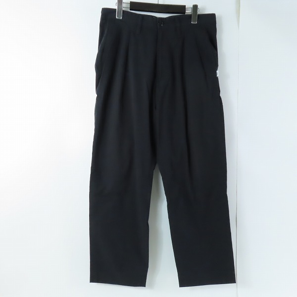 実際に弊社で買取させて頂いたWTAPS/ダブルタップス 21SS TUCK 01 TROUSERS/リップストップ タック トラウザー パンツ 211TQDT-PTM01/2