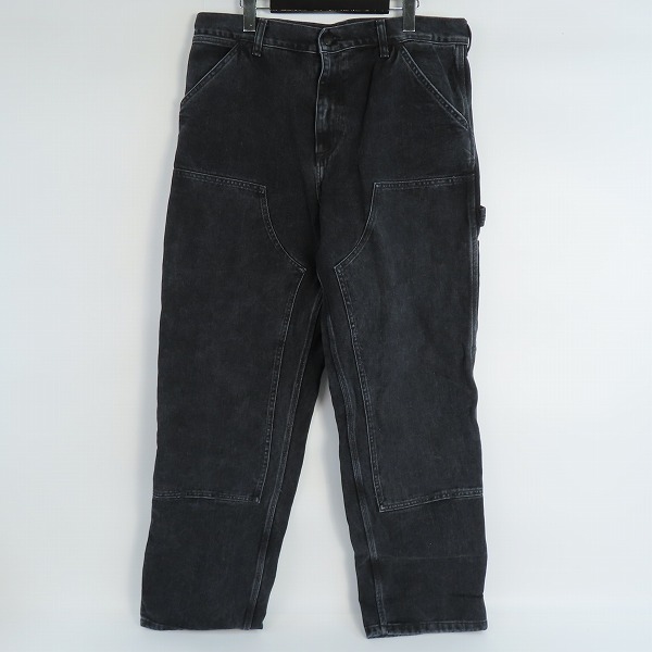 実際に弊社で買取させて頂いたCarhartt WIP/カーハート ロゴ パッチ ワイドレッグ ジーンズ/34×32