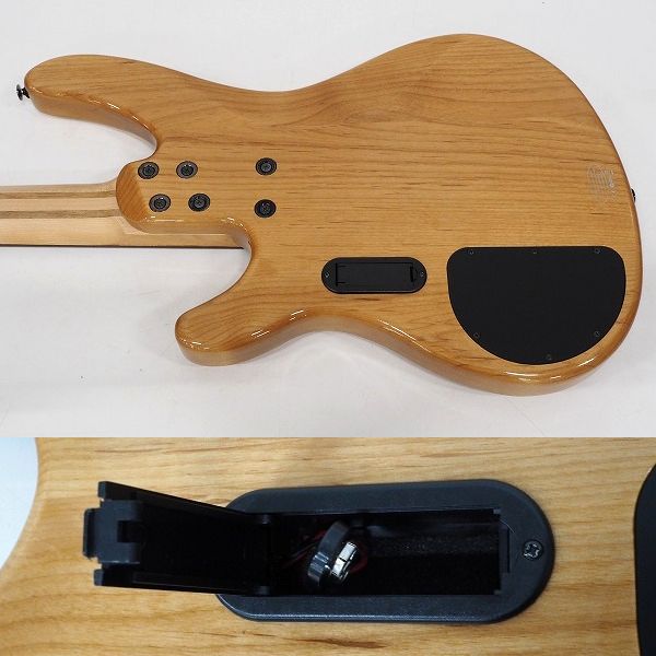 実際に弊社で買取させて頂いた★YAMAHA/ヤマハ TRB1004J NT アクティブ 4弦エレキベース ナチュラル 24F 5ピースネック ギグケース付の画像 7枚目