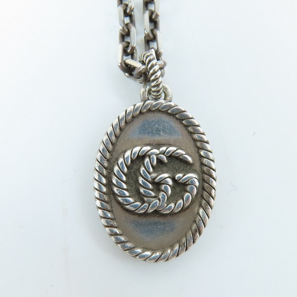 実際に弊社で買取させて頂いたGUCCI/グッチ GG MARMONT GGマーモント ネックレス 632540 J8400 0701の画像 1枚目