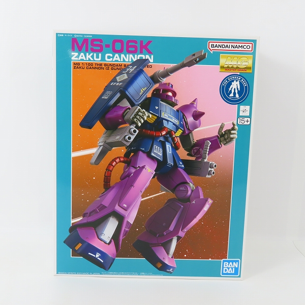 実際に弊社で買取させて頂いた【未組立】BANDAI/バンダイ ガンダムベース限定 MG 1/100 機動戦士Zガンダム ザクキャノン Zガンダムver.