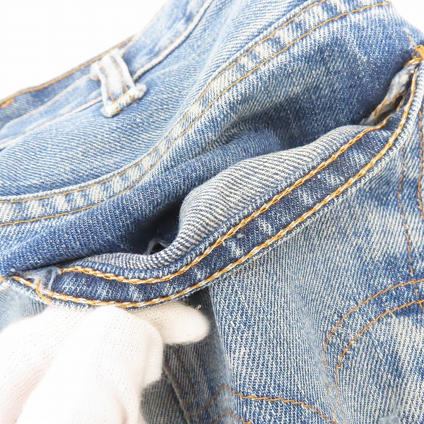 実際に弊社で買取させて頂いたLevi's/リーバイス ヴィンテージ オレンジタブ 刻印8 TALONジップ デニムパンツの画像 6枚目