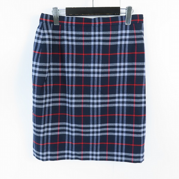 実際に弊社で買取させて頂いたBurberrys/バーバリーズ イングランド製 チェック柄スカート 