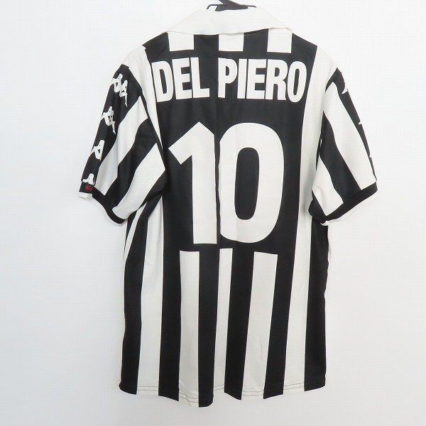 実際に弊社で買取させて頂いたkappa/カッパ 2000 ユヴェントスFC ユニフォーム＃10 デル・ピエロ/Mの画像 1枚目