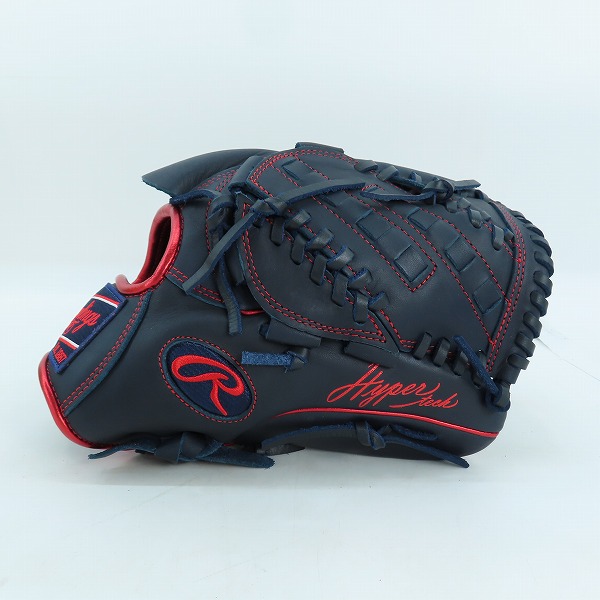 実際に弊社で買取させて頂いたRawlings/ローリングス HYPER TECH/ハイパーテック 軟式/投手/ピッチャー/右投げ用 グローブ/グラブ GR4HTCA15Wの画像 1枚目