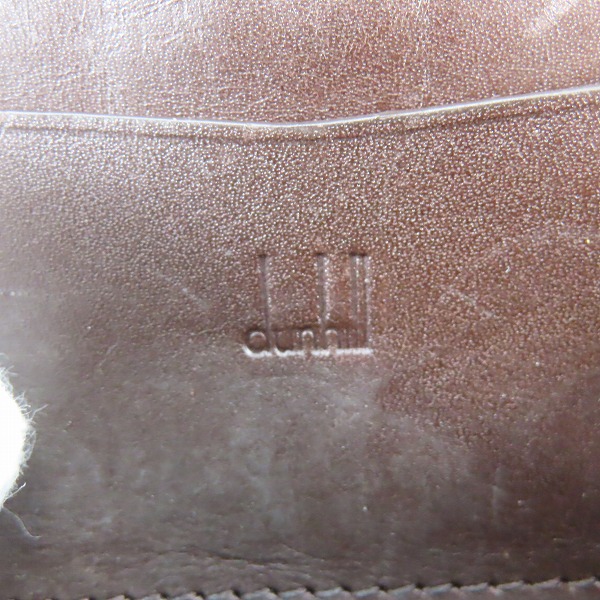 実際に弊社で買取させて頂いたdunhill/ダンヒル CHASSIS シャーシ コインケース 財布 L2Z5C1Aの画像 4枚目