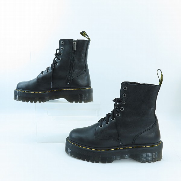 実際に弊社で買取させて頂いたDr. Martens/ドクターマーチン JADON 3 ジェイドン 8ホールレザーブーツ/26378001/UK10の画像 3枚目