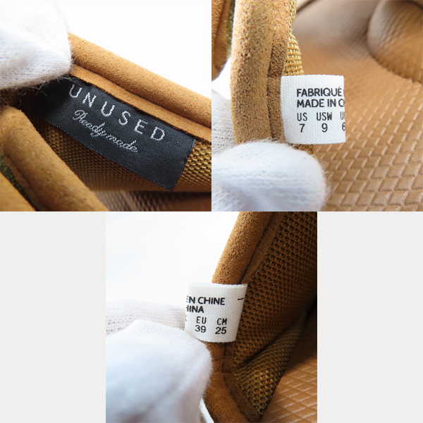 実際に弊社で買取させて頂いたUNUSED × SUICOKE/ アンユーズド × スイコック 別注 pocket sandal サンダル UH0573/25の画像 5枚目