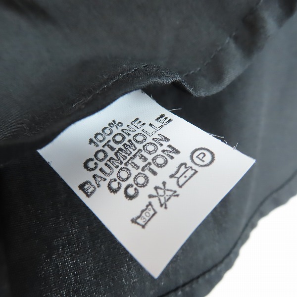 実際に弊社で買取させて頂いたDOLCE&GABBANA Basic/ドルチェ&ガッバーナ ベーシック 長袖シャツ ブラック 39の画像 4枚目