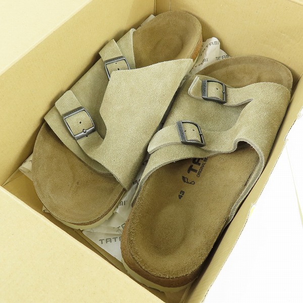 実際に弊社で買取させて頂いたTATAMI BIRKENSTOCK/タタミ ビルケンシュトック PILICA  ピリツァ サンダル 964451/43の画像 7枚目