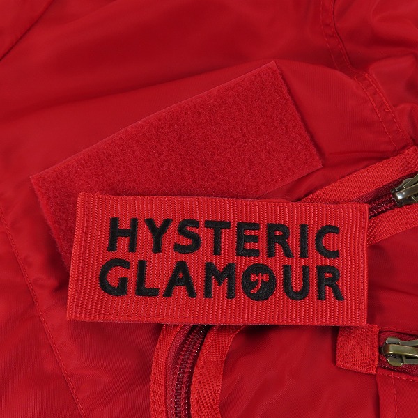 実際に弊社で買取させて頂いた【未使用】HYSTERIC GLAMOUR/ヒステリックグラマー エアフォース フーデッド ミリタリー ジャケット 02173AB05250/Sの画像 6枚目