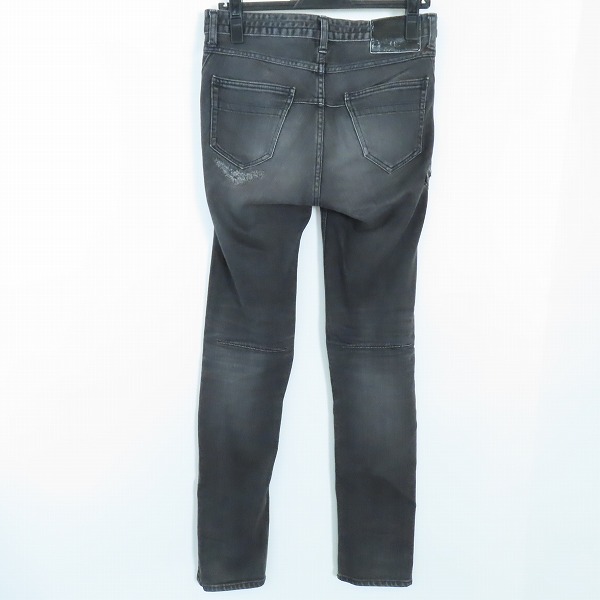 実際に弊社で買取させて頂いたNUMBER(N)INE×STUDIOS/ナンバーナイン×ステュディオス ダメージリペア加工ストレッチデニムパンツ 116140001/1の画像 1枚目