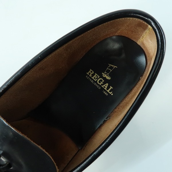実際に弊社で買取させて頂いたREGAL/リーガル レザー タッセルローファー シューズ 2253/28の画像 3枚目