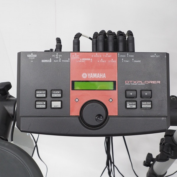 実際に弊社で買取させて頂いた★【動作確認済】YAMAHA/ヤマハ DTXPLORER 電子ドラム キックペダル付の画像 1枚目