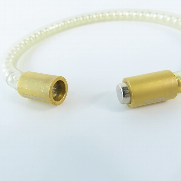 実際に弊社で買取させて頂いたCHANEL/シャネル チューブブレスレット フェイクパール 00 Sの画像 6枚目